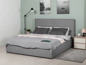 Кровать двойная Амалия 180 RUDY-2 1501 A1 color 20 серебристый серый в Кизеле - kizel.magazin-mebel74.ru | фото