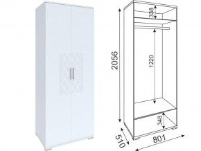 М01 Шкаф двухдверный в Кизеле - kizel.magazin-mebel74.ru | фото