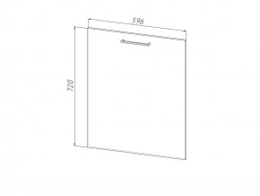 П 60 Комплект для посудомоечной машины 600 мм (цоколь + фасад) ЛДСП в Кизеле - kizel.magazin-mebel74.ru | фото