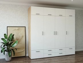 Шкаф распашной 2400К Жемчуг в Кизеле - kizel.magazin-mebel74.ru | фото